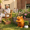 CP-16 20W Squirrel Shape Outdoor PA Speaker Animal Landscape Lawn Garden Speaker Glass Cabinet Full-Range Wired