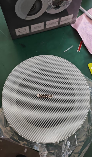 114A 5 Inch 5W High Power Frameless Ceiling Speakers Iron Case For Home Theater Indoor Public Address System