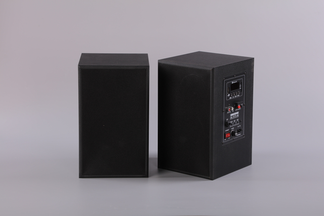 5inch Wooden Enclosure Wall Mounted Speaker Active HiFi Multimedia Speaker KC-138 for Home Theater