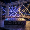 FS-206 Professional PA Amplifier with DSP Bluetooth FM USB 60W×2 Channel Audio Power Amplifier for Home KTV Meeting Room