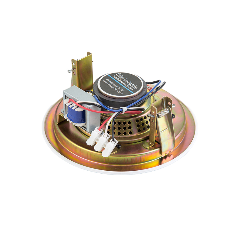 801A 5 Inch 3-6W 100V High Fidelity Ceiling Speaker OEM Manufacturer Economical Easy Mount for Schools Public Area