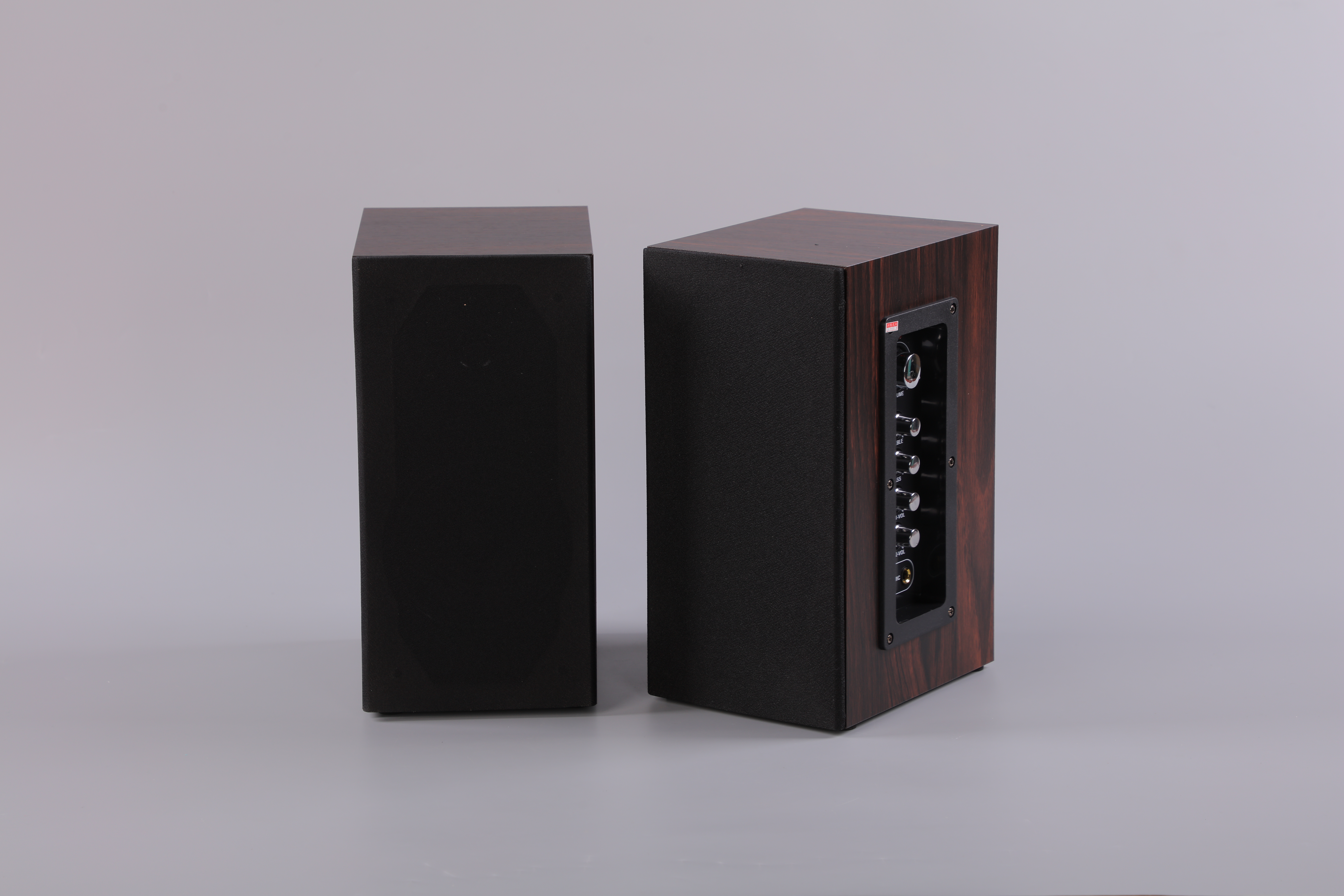 4 Inch Wooden Wall Mount Active Speaker KC-136 HiFi Home Theater Multimedia Audio Enclosure Speaker