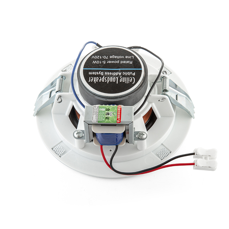 704C Professional White Aluminum Ceiling Loud Speaker 4 Inch 10W Waterproof Ceiling Speaker For Classroom PA System